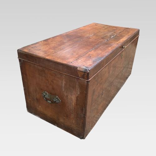 GEORGE II PERIOD BURR WALNUT BLANKET CHEST - ADDITIONAL PHOTO 2