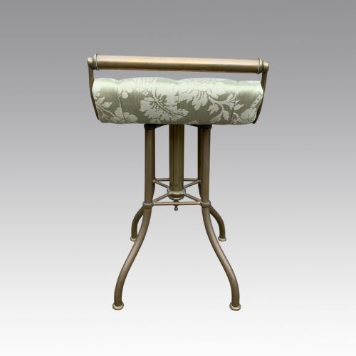 UNUSUAL BRASS PIANOCHELLO MUSIC STOOL - ADDITIONAL PHOTO 2