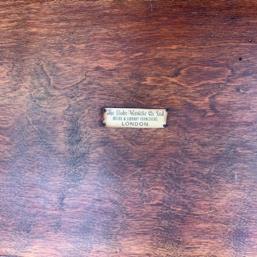 19TH LIGHT OAK GLOBE WERNICKE SOLICITORS BOOKCASE - ADDITIONAL PHOTO 5