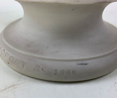 COPELAND PARIANWARE BUST OF PRINCESS ALEXANDRA 1863 - ADDITIONAL PHOTO 5