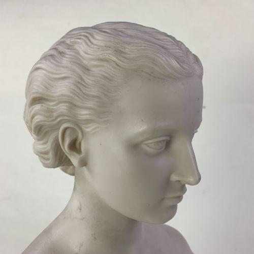 COPELAND PARIANWARE BUST OF PRINCESS ALEXANDRA 1863 - ADDITIONAL PHOTO 7