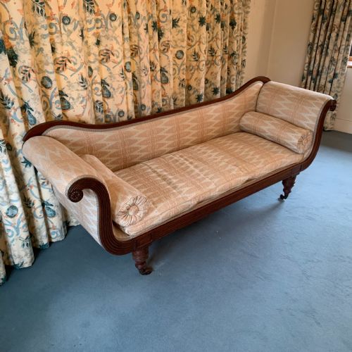REGENCY MAHOGANY FRAMED SOFASETTEE - ADDITIONAL PHOTO 3