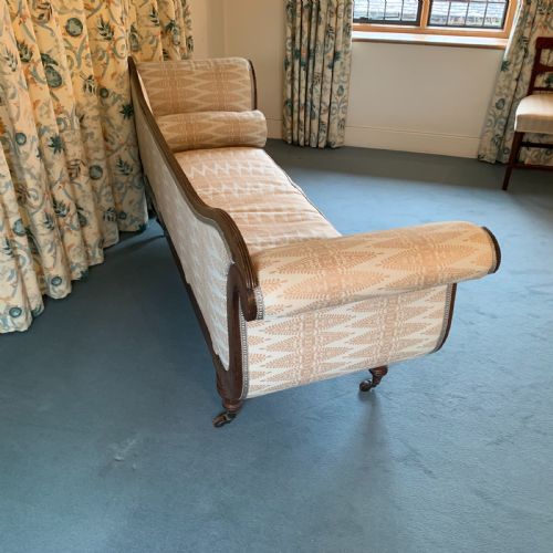 REGENCY MAHOGANY FRAMED SOFASETTEE - ADDITIONAL PHOTO 4