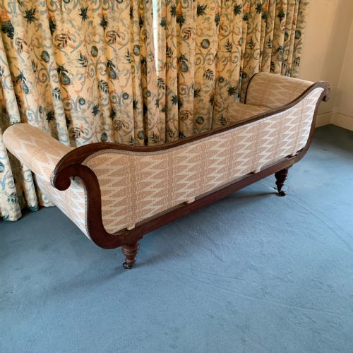 REGENCY MAHOGANY FRAMED SOFASETTEE - ADDITIONAL PHOTO 5