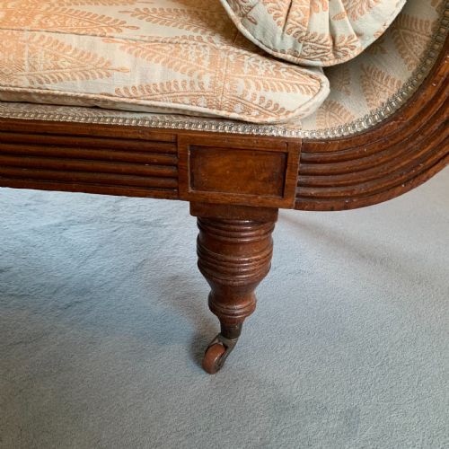 REGENCY MAHOGANY FRAMED SOFASETTEE - ADDITIONAL PHOTO 7