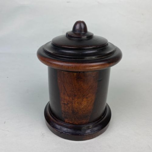 lignum vitae string box - CATEGORY: ANTIQUE BOXES - DATED 19TH CENTURY