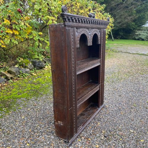 PRIMITIVE 19TH CENTURY PLANK TOP CHILD'S SCHOOL DESK - ADDITIONAL PHOTO 6