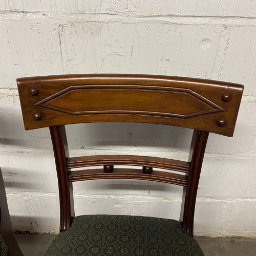 SET OF TWELVE 1210 TEN REGENCY PERIOD MAHOGANY DINING CHAIRS - ADDITIONAL PHOTO 12