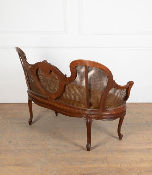 19TH CENTURY FRENCH BERGRE SETTEE - ADDITIONAL PHOTO 11