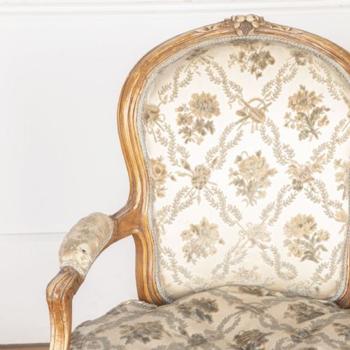PAIR OF FRENCH BEECHWOOD SALON CHAIRS - ADDITIONAL PHOTO 5