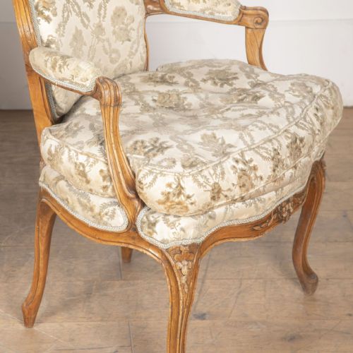 PAIR OF FRENCH BEECHWOOD SALON CHAIRS - ADDITIONAL PHOTO 6