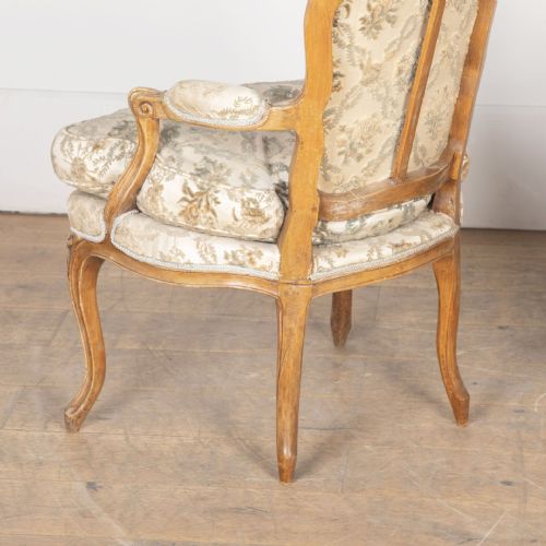 PAIR OF FRENCH BEECHWOOD SALON CHAIRS - ADDITIONAL PHOTO 9