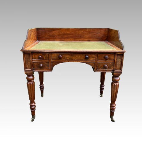 regency mahogany deskwriting table - CATEGORY: ANTIQUE DESKS - DATED 19TH CENTURY