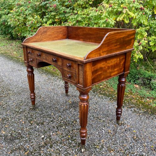 REGENCY MAHOGANY DESKWRITING TABLE - ADDITIONAL PHOTO 1
