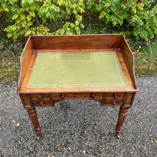 REGENCY MAHOGANY DESKWRITING TABLE - ADDITIONAL PHOTO 3