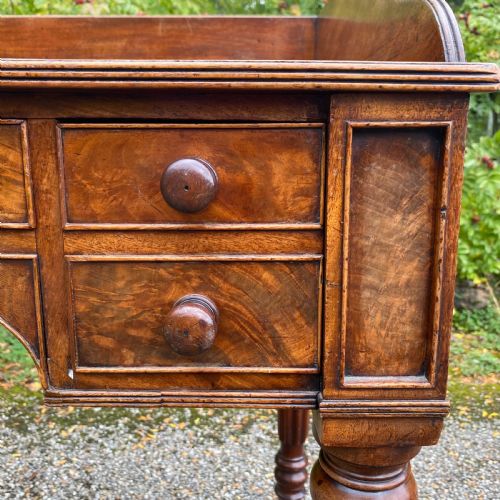 REGENCY MAHOGANY DESKWRITING TABLE - ADDITIONAL PHOTO 6