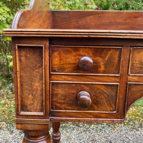REGENCY MAHOGANY DESKWRITING TABLE - ADDITIONAL PHOTO 7