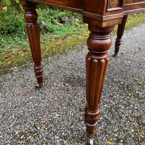 REGENCY MAHOGANY DESKWRITING TABLE - ADDITIONAL PHOTO 8