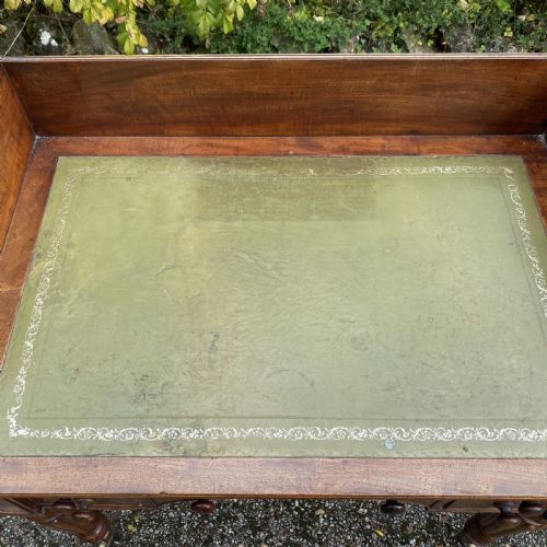 REGENCY MAHOGANY DESKWRITING TABLE - ADDITIONAL PHOTO 13