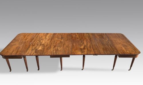 GILLOWS MAHOGANY EXTENDING DINING TABLE - ADDITIONAL PHOTO 3