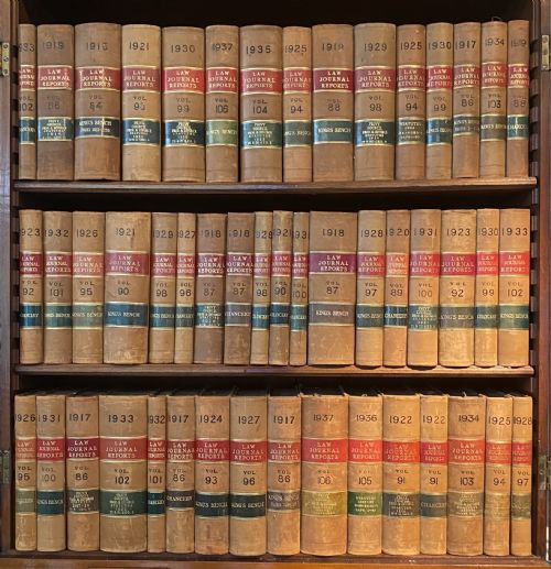 LONG RUN OF LEATHER BOUND BOOKS - ADDITIONAL PHOTO 6