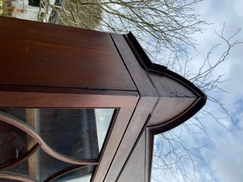GEORGE IV MAHOGANY SECRETAIRE BOOKCASE - ADDITIONAL PHOTO 6