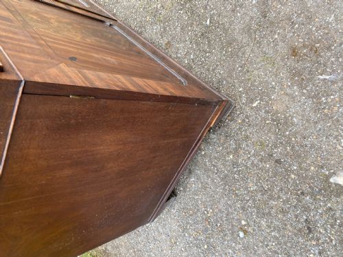 GEORGE IV MAHOGANY SECRETAIRE BOOKCASE - ADDITIONAL PHOTO 10