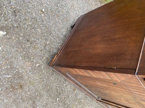 GEORGE IV MAHOGANY SECRETAIRE BOOKCASE - ADDITIONAL PHOTO 11