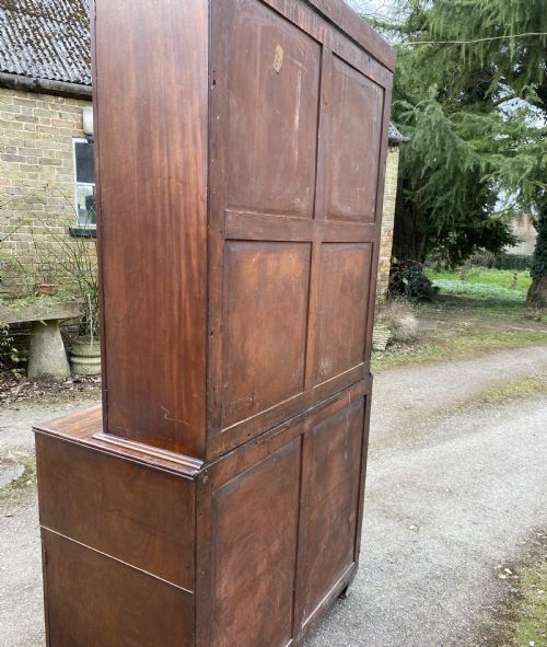 GEORGE IV MAHOGANY SECRETAIRE BOOKCASE - ADDITIONAL PHOTO 19