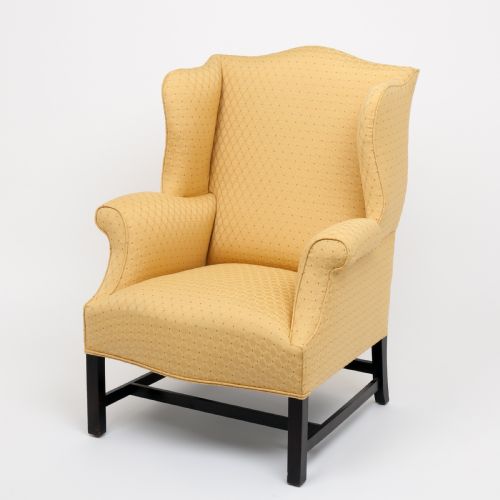 GEORGE III PERIOD WING ARMCHAIR - ADDITIONAL PHOTO 1