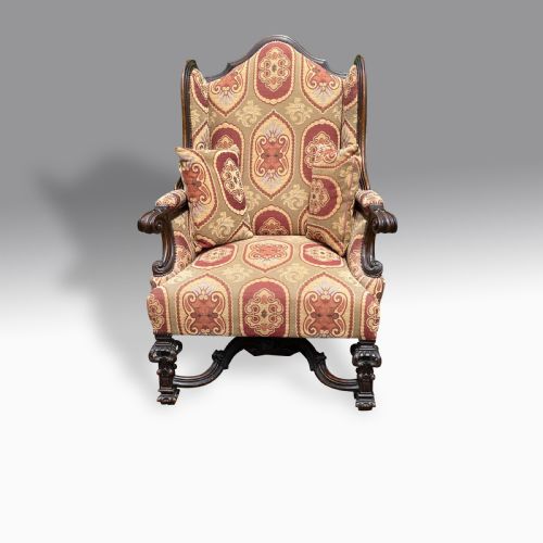 CAROLEAN STYLE ARMCHAIR - ADDITIONAL PHOTO 2