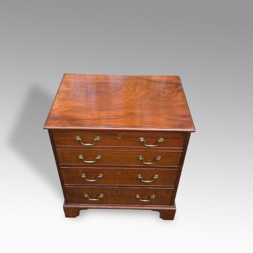 GEORGIAN CONVERTED COMMODE CHEST WITH CUTLERY CANTEEN - ADDITIONAL PHOTO 4