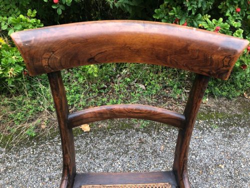 SET OF EIGHT REGENCY FAUX ROSEWOOD DINING CHAIRS - ADDITIONAL PHOTO 2