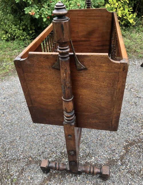 19TH CENTURY ROCKING CHILD'S COTCRIB - ADDITIONAL PHOTO 8