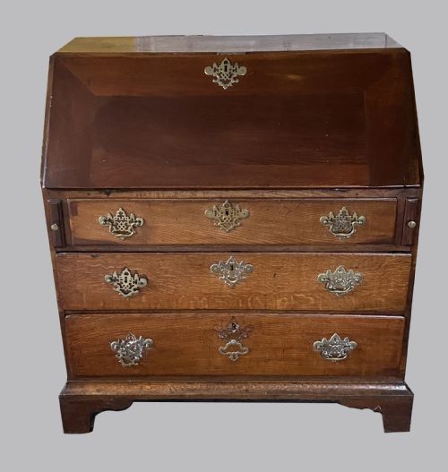 GEORGIAN OAK BUREAU - ADDITIONAL PHOTO 1