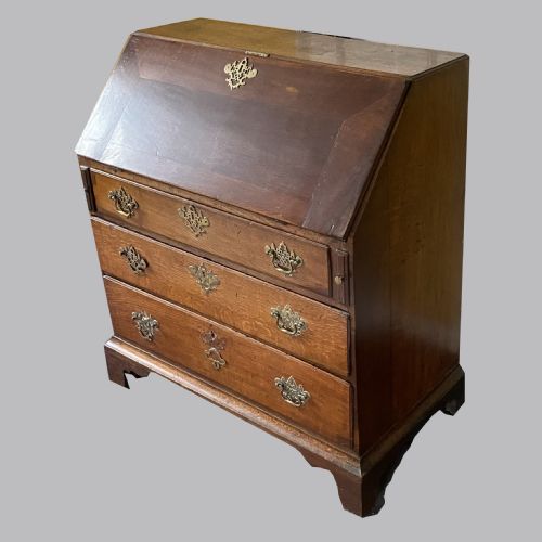 GEORGIAN OAK BUREAU - ADDITIONAL PHOTO 2