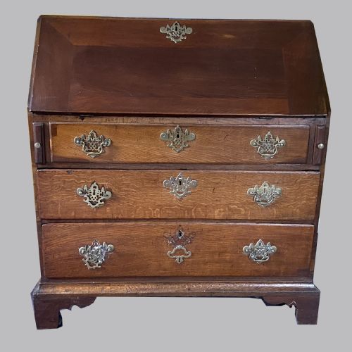 GEORGIAN OAK BUREAU - ADDITIONAL PHOTO 4
