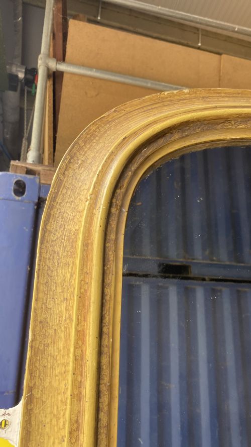 EXCEPTIONALLY LARGE OVERMANTLEOVERMANTLE MIRROR - ADDITIONAL PHOTO 2