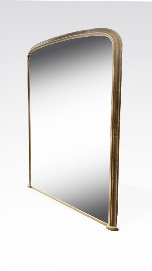 EXCEPTIONALLY LARGE OVERMANTLEOVERMANTLE MIRROR - ADDITIONAL PHOTO 6