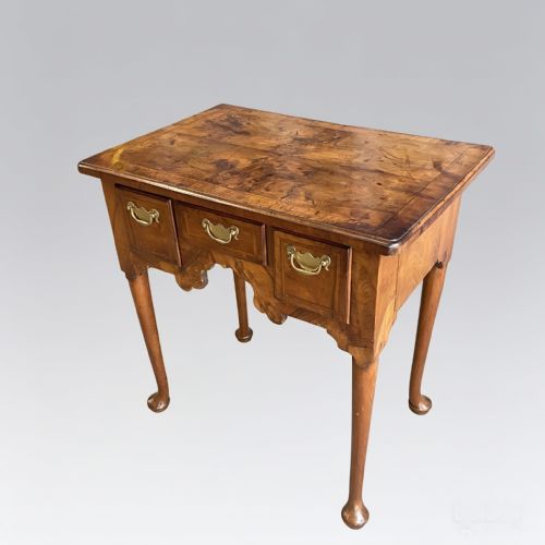 SMALL GEORGE II WALNUT LOWBOY