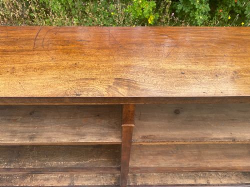 ENGLISH REGENCY PERIOD MAHOGANY OPEN BOOKSHELVES - ADDITIONAL PHOTO 3