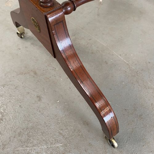 REGENCY MAHOGANY DROPFLAP LAMPENDOCCASIONALSMALLSOFA TABLE - ADDITIONAL PHOTO 2