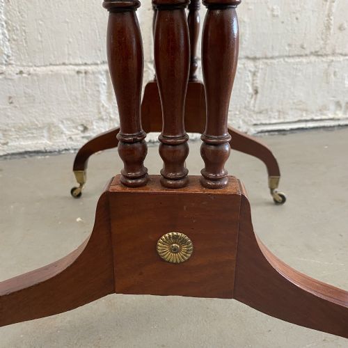 REGENCY MAHOGANY DROPFLAP LAMPENDOCCASIONALSMALLSOFA TABLE - ADDITIONAL PHOTO 3