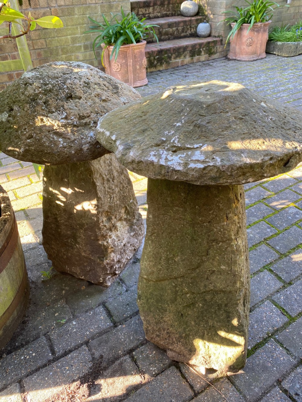 Two Staddle Stones View VIII
