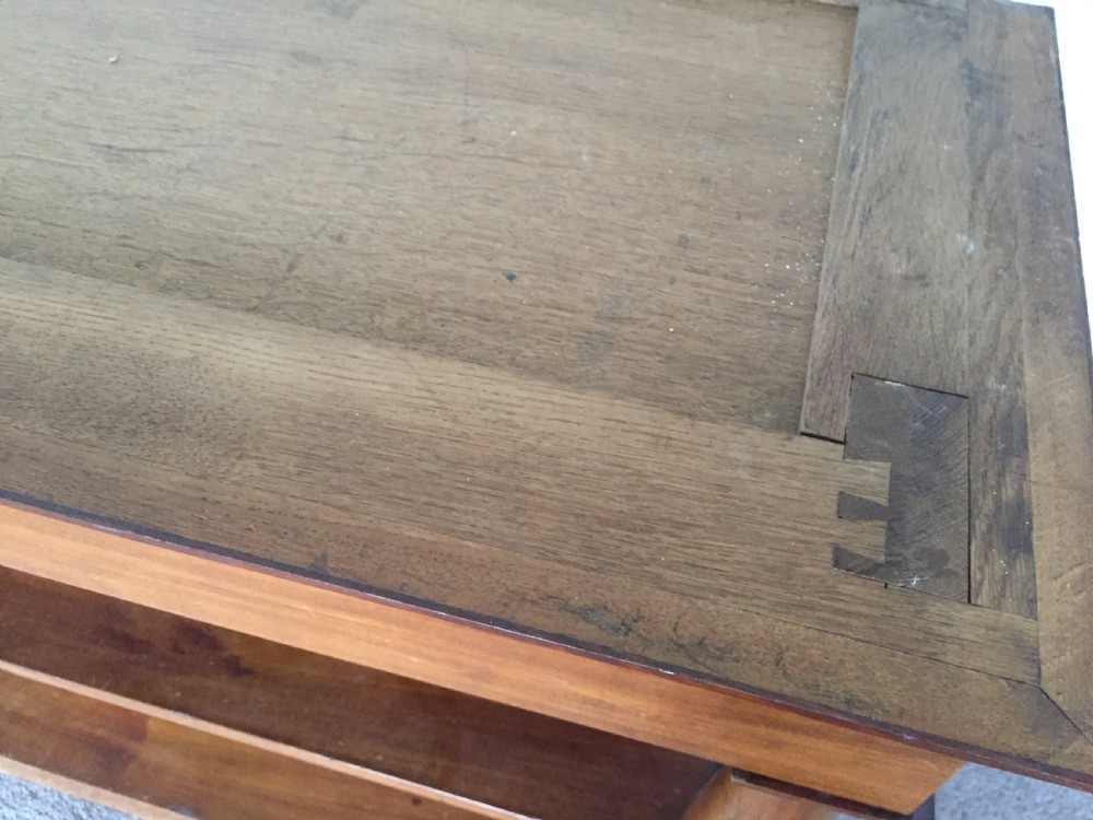 French Console or Buffet Table with marble top View VI