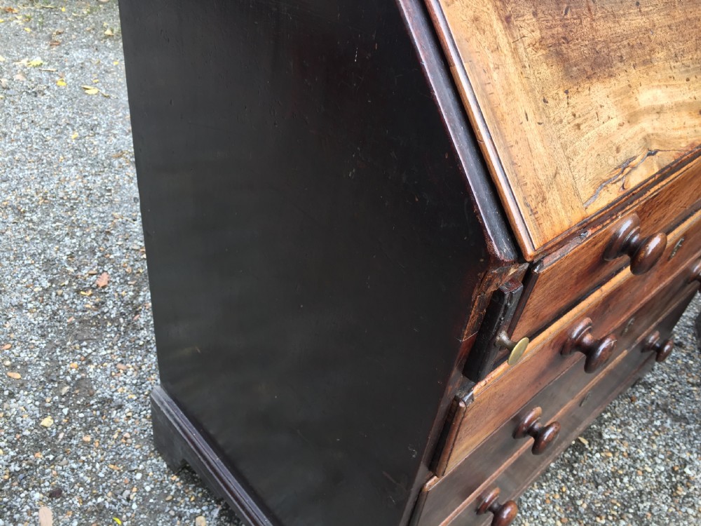 Georgian mahogany 3ft bureau View IV