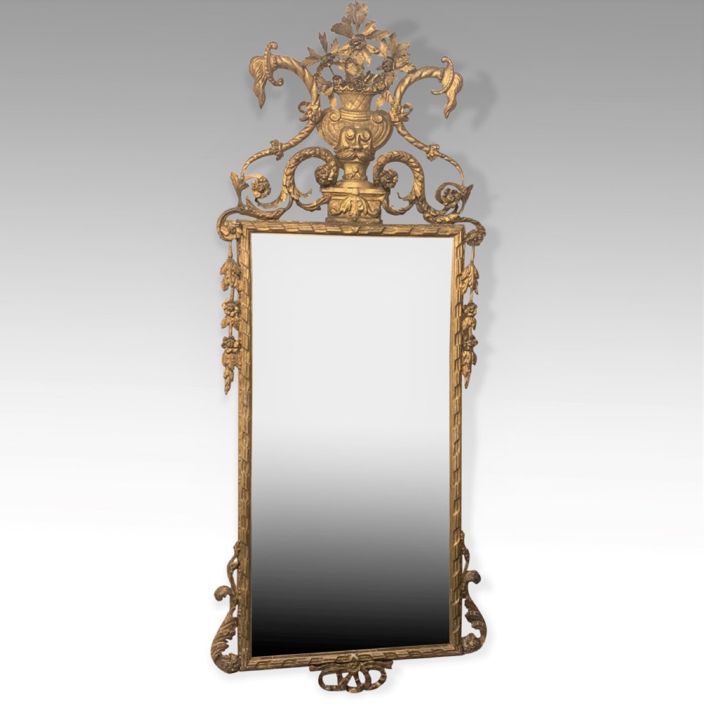 Tall 6ft 6in gilt Mirror