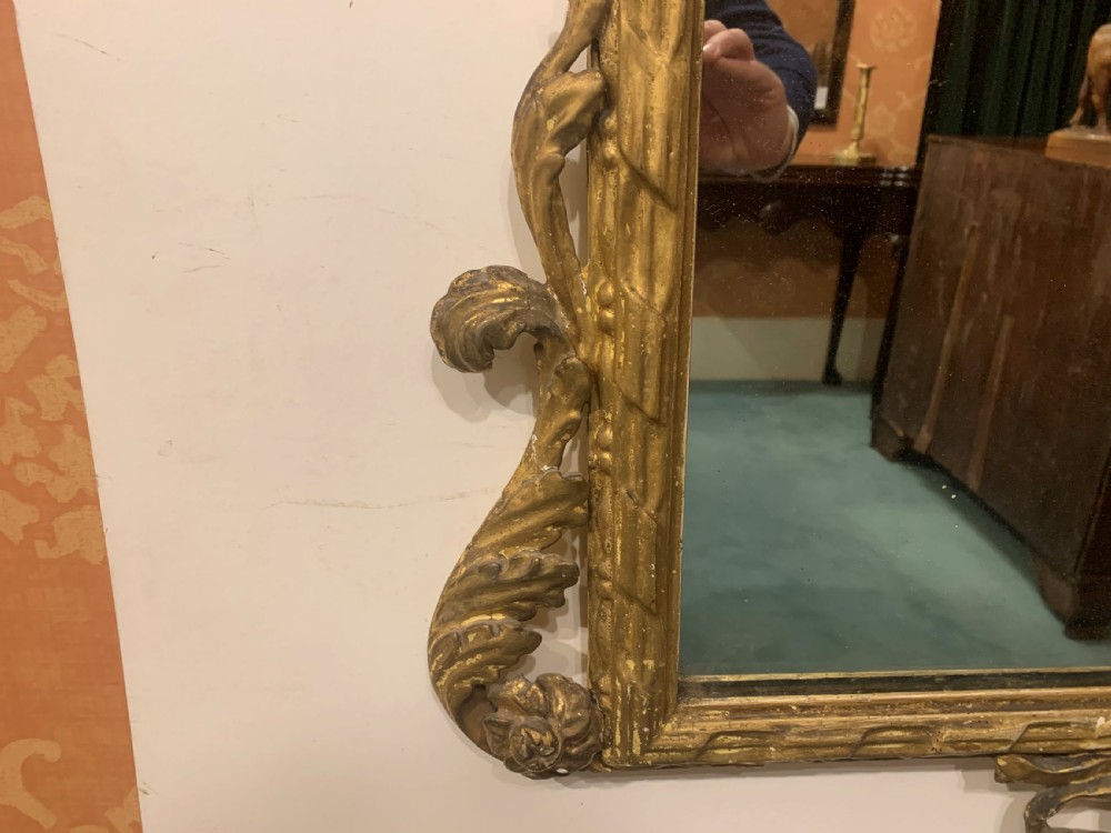 Tall 6ft 6in gilt Mirror View II