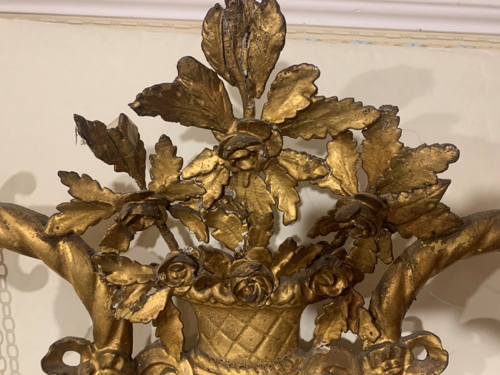 Tall 6ft 6in gilt Mirror View VI