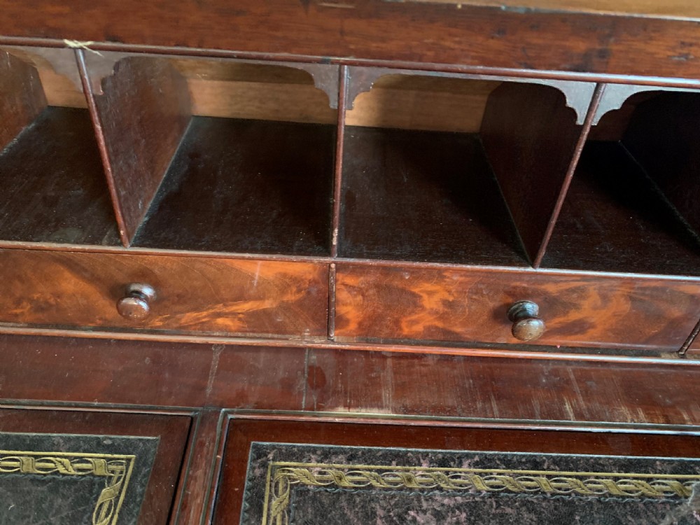 Large Edwards & Roberts Cylinder Bureau- Bookcase View VI